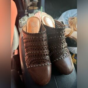 Brighton Manet caramel mules‎